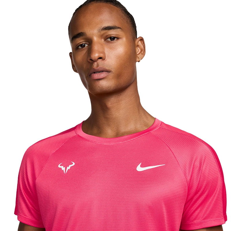 Nike Rafa Challenger Men's Tennis Top Asterpink/white Nike Rafa Challenger Men's Tennis Top Asterpink/white