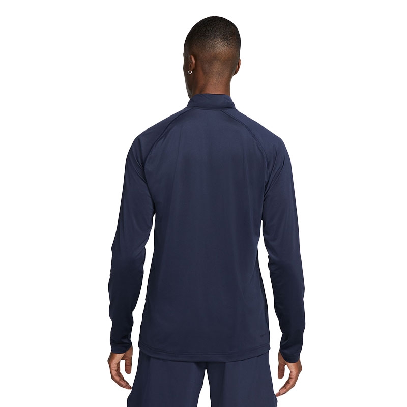 Nike Dri-Fit 1/4 Zip Long Sleeve Men's Top Obsidian