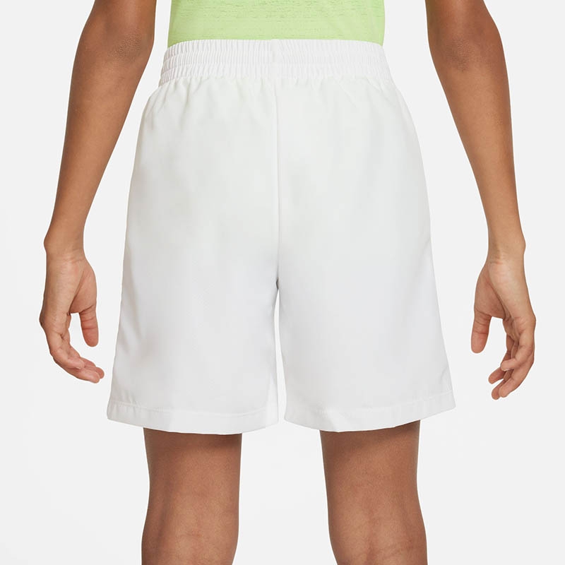 Nike Dri Fit Multi + Boys' Tennis Short White/black