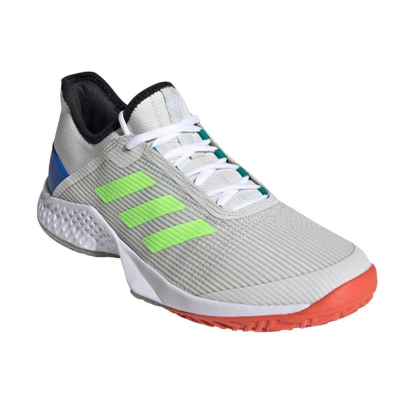 Adidas Adizero Club Men's Tennis Shoe Grey/green