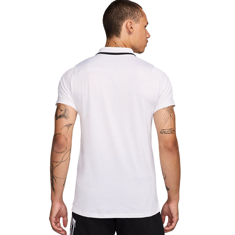 Nike Court Dri Fit Club UV Full Zip Long Sleeve - White