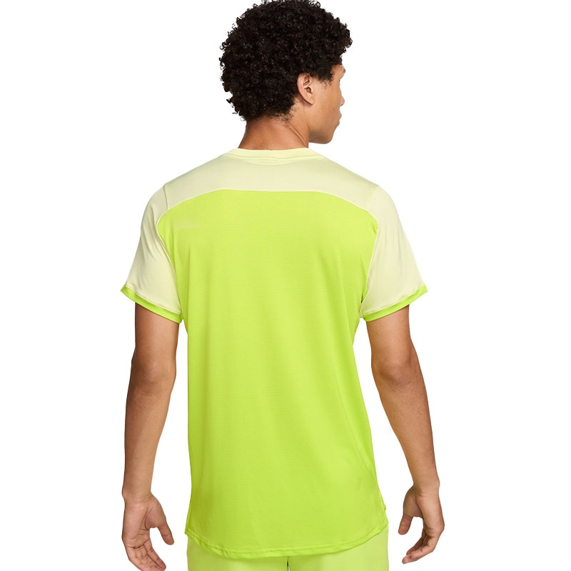 Nike Court Advantage Men's Tennis Top Cyber/lime/black