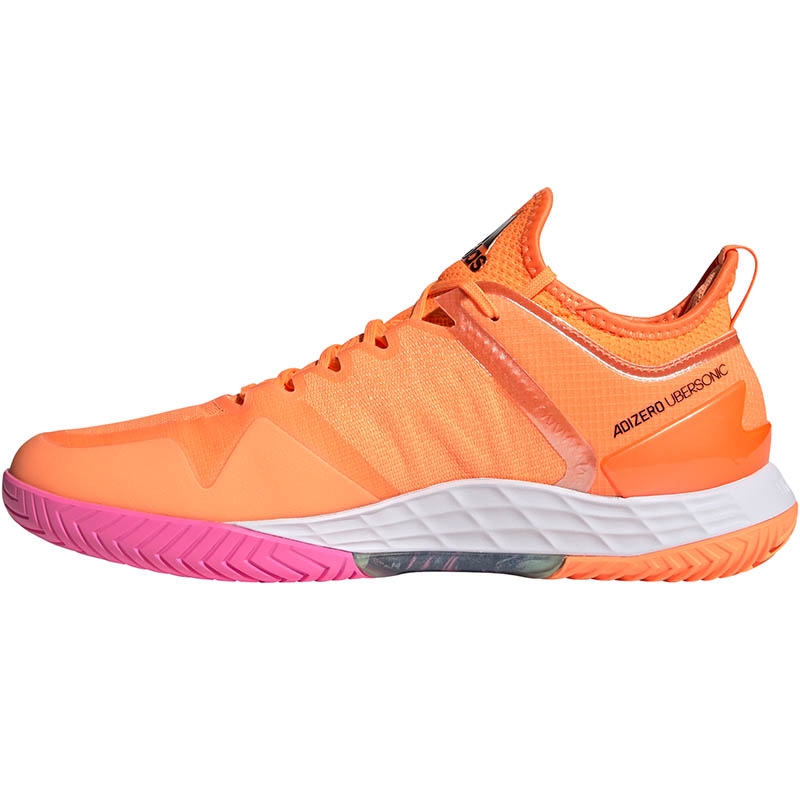 Adidas Adizero Ubersonic 4 Men's Tennis Shoe Orange/pink