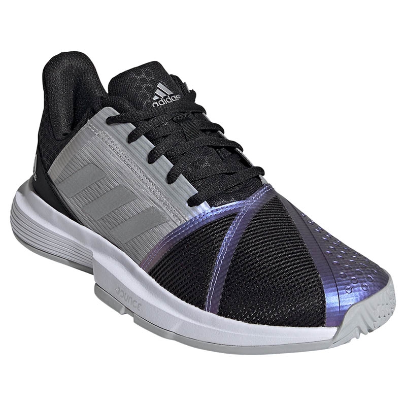Adidas CourtJam Bounce Women�s Tennis Shoe Black/silver