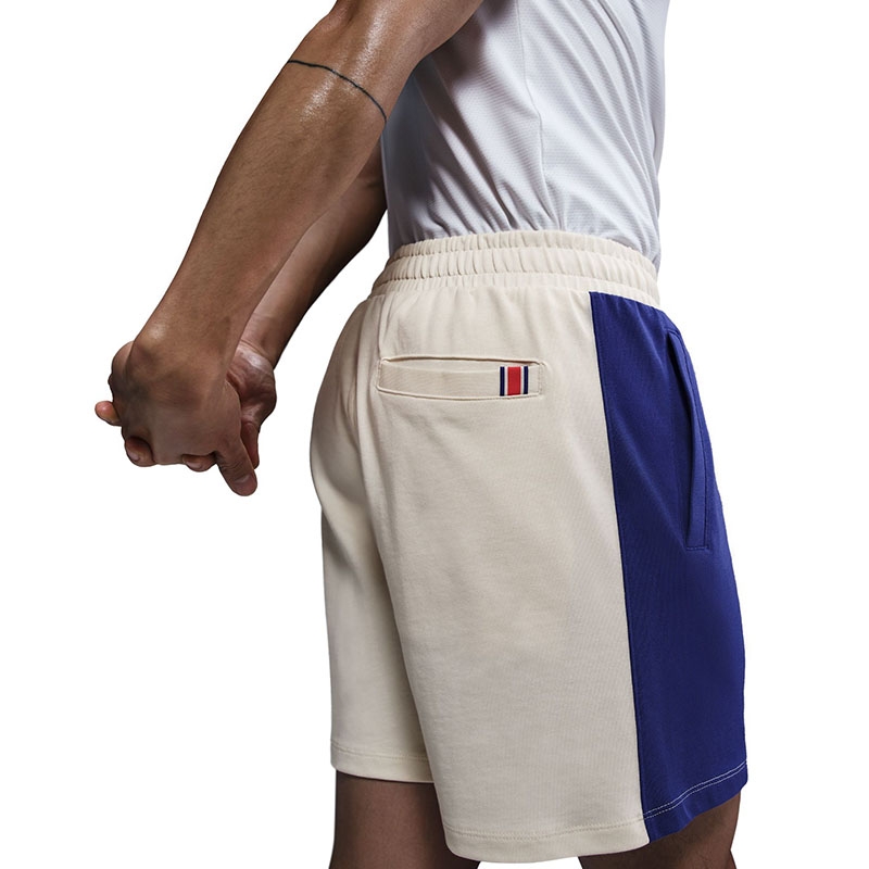 Nike Court Heritage Men's Tennis Short Paleivory/deepnight