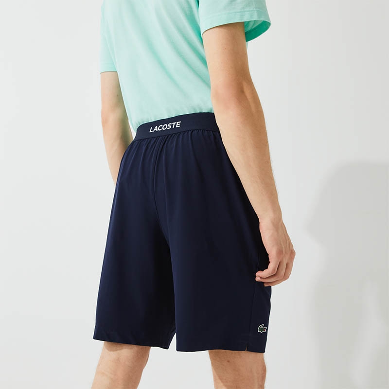 Lacoste Solid Men's Tennis Short Navy