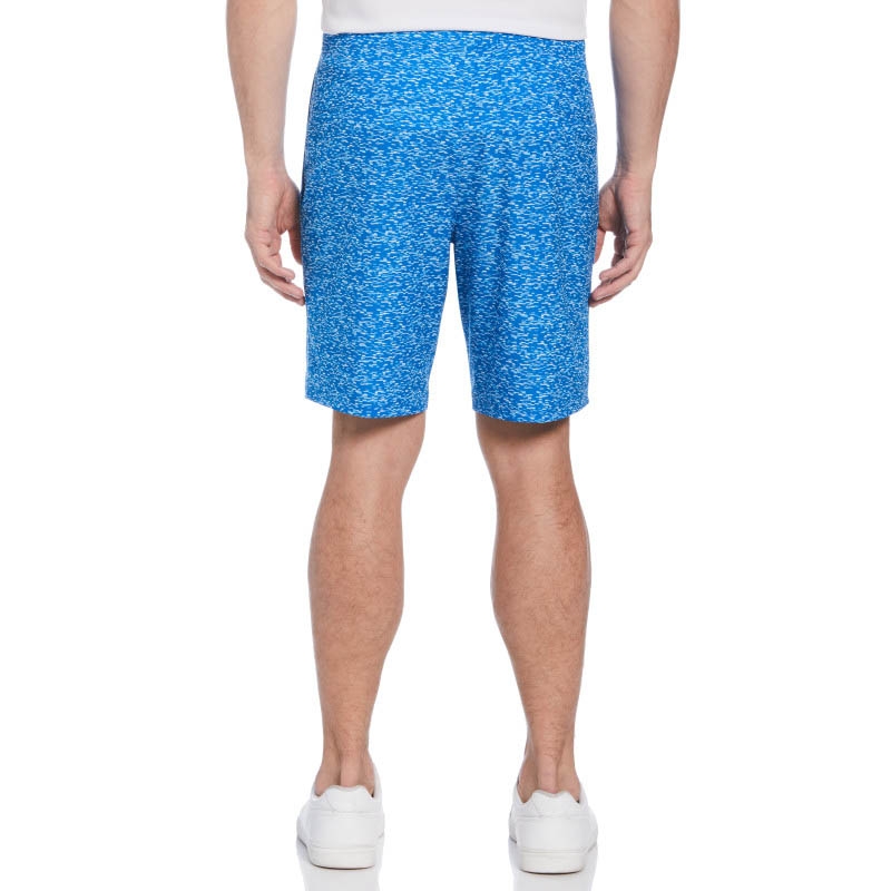 Grand Slam Athletic Printed Men's Tennis Short Blue