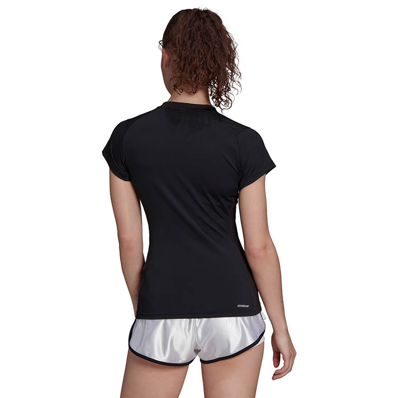 Adidas Match Women's Tennis Tee Black/white