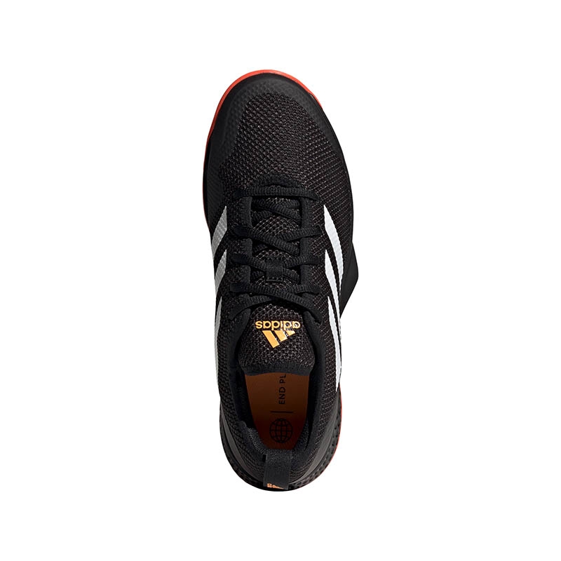 Adidas CourtFlash Men's Shoe Black/white/red