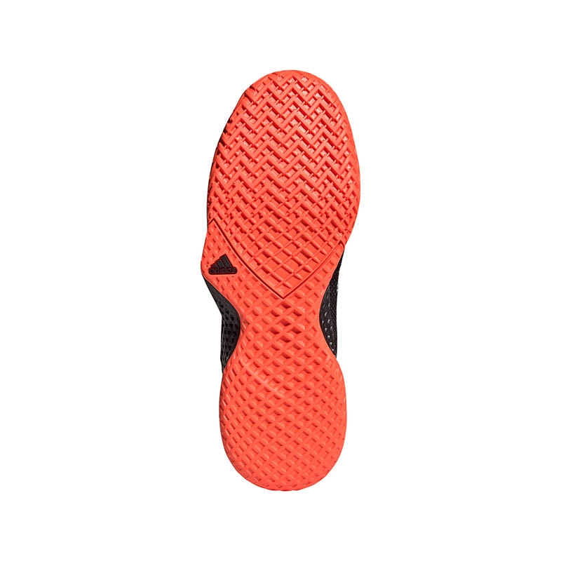 Verpersoonlijking krater Shipley Adidas CourtFlash Men's Tennis Shoe Black/white/red