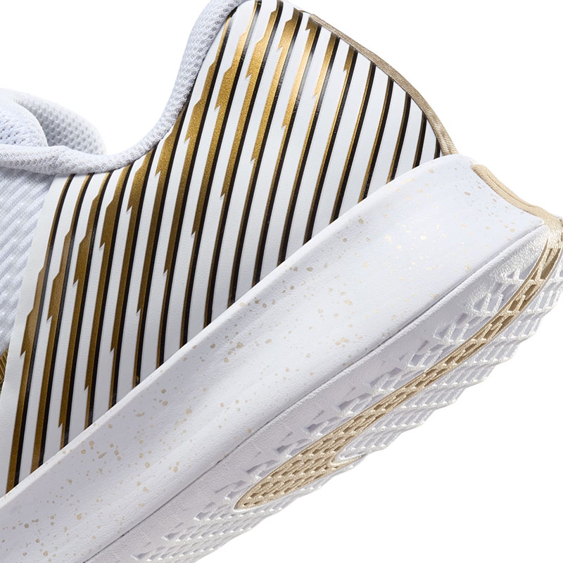 Nike Vapor シューズ ホワイト/ゴールド Nike Zoom Vapor Pro 2 WMB Tennis Men's Shoe White/gold