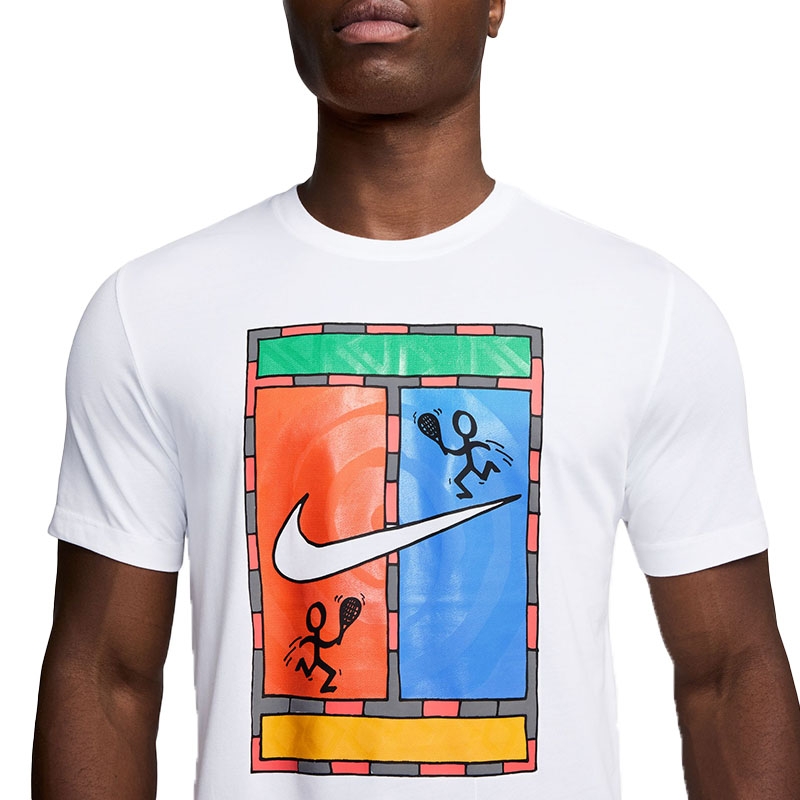Nike Court Men's Tennis Tee White