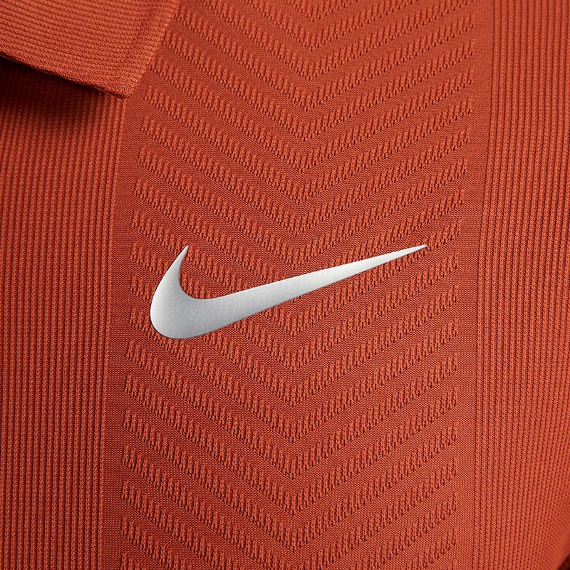 Nike Advantage NY Slam Men's Tennis Polo Ruggedorange