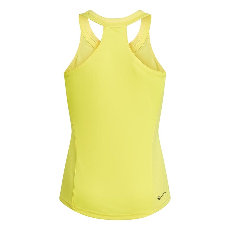Adidas Club Girls' Tennis Tank Yellow