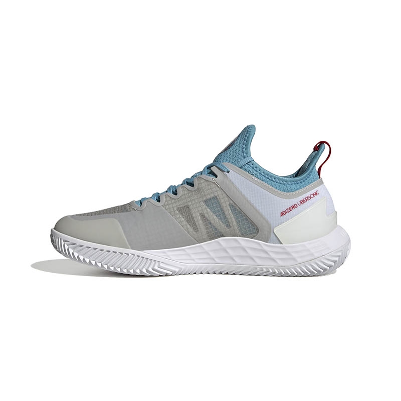Adidas adizero Ubersonic Clay 4 Women s Tennis Shoe Metalgrey silver