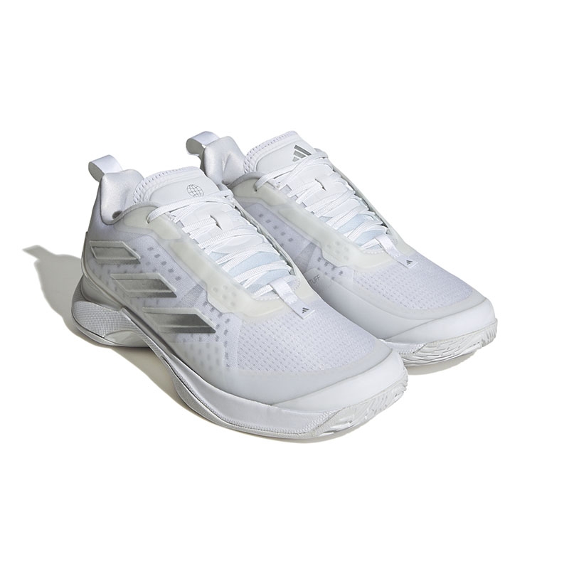 Adidas Avacourt Women's Tennis Shoe White/silver