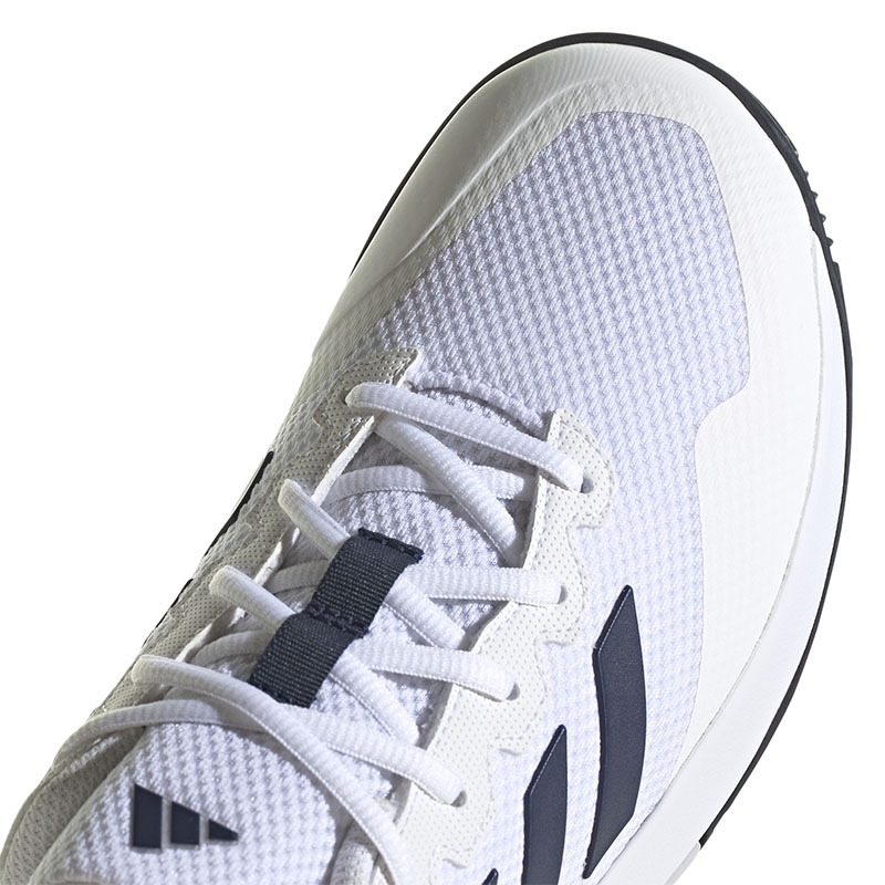 Adidas GameCourt 2 Mens Tennis Shoes | White | Men's White/Navy / 11