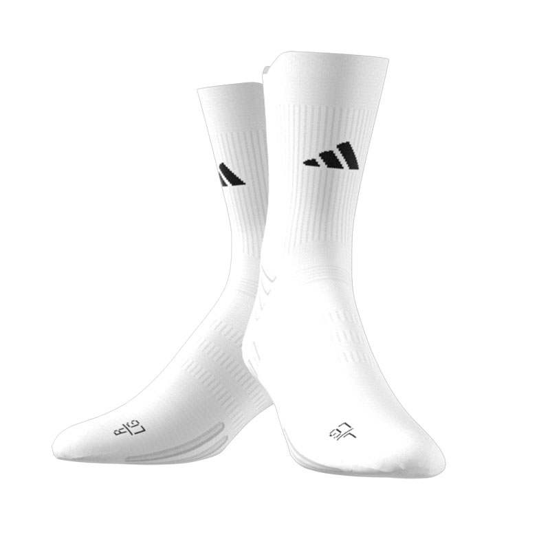 Adidas Men's Crew Tennis Socks White