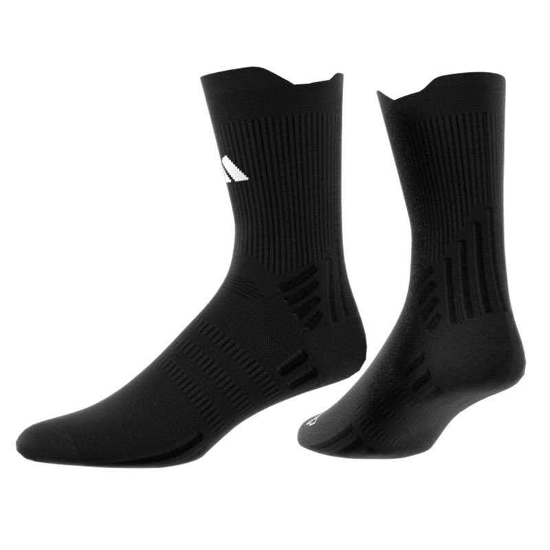 Adidas Men's Crew Tennis Socks Black