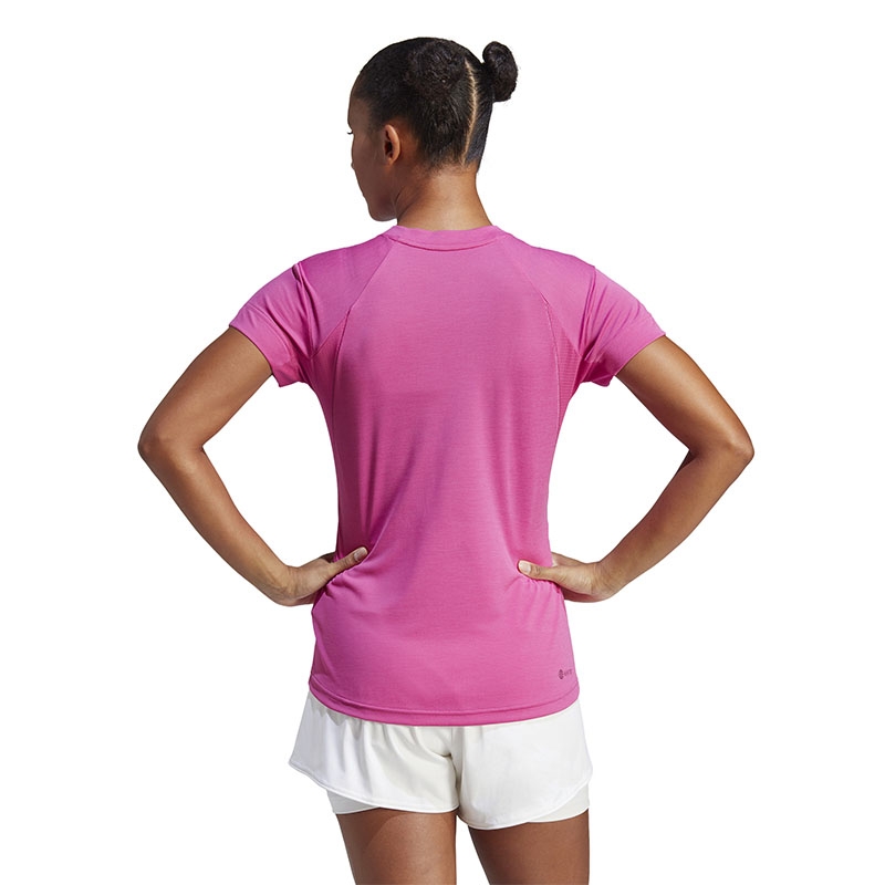Adidas Gameset Freelift Women's Tennis Top Fuchsia/black