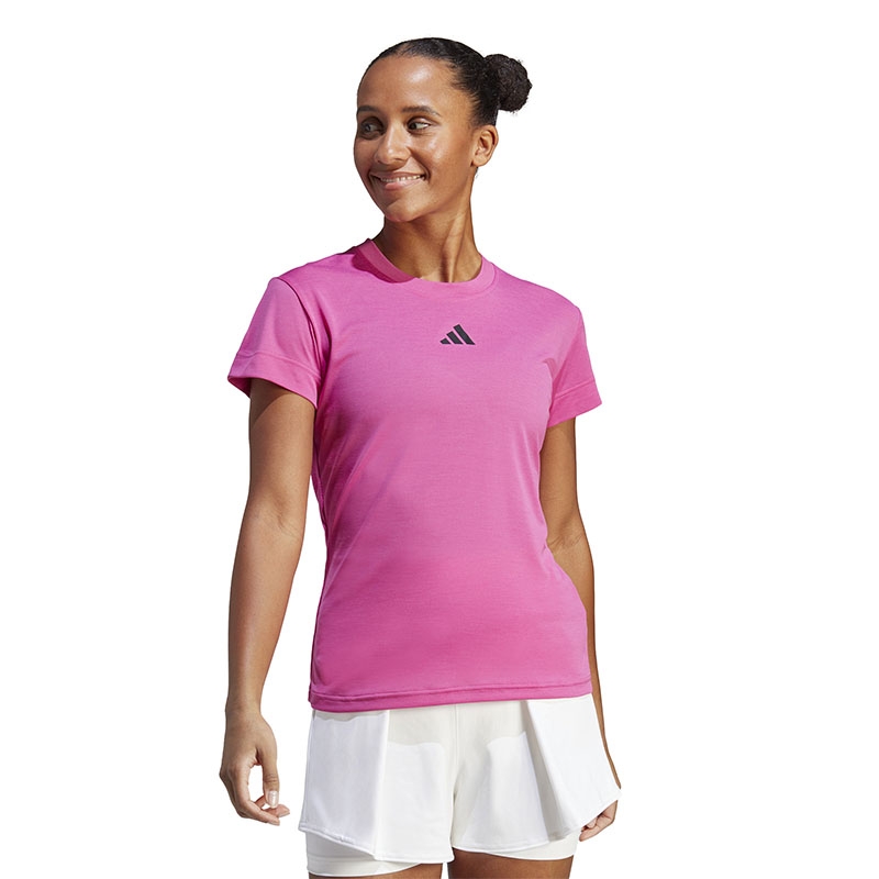 Adidas Gameset Freelift Women's Tennis Top Fuchsia/black