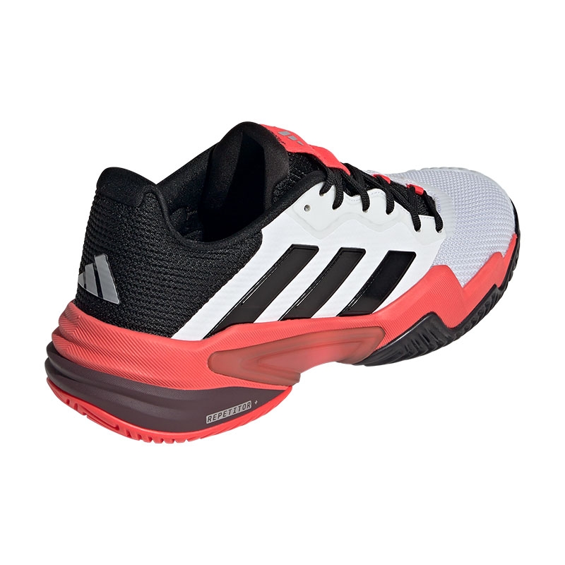 Adidas Barricade 13 Men's Tennis Shoe Black/lucidred