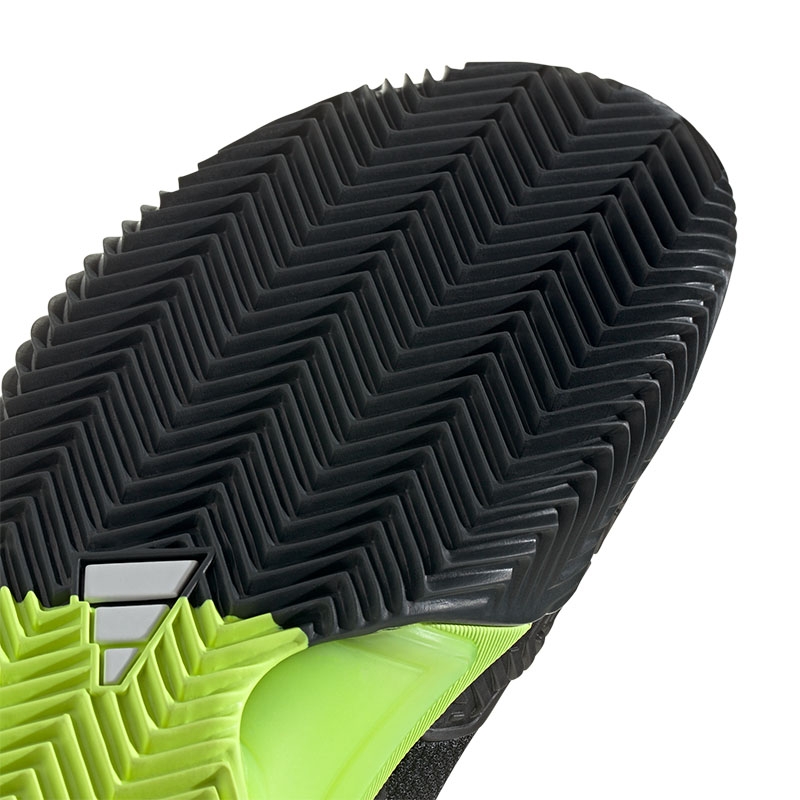 Adidas Barricade 13 Clay Men's Tennis Shoe Black/lucidlemon