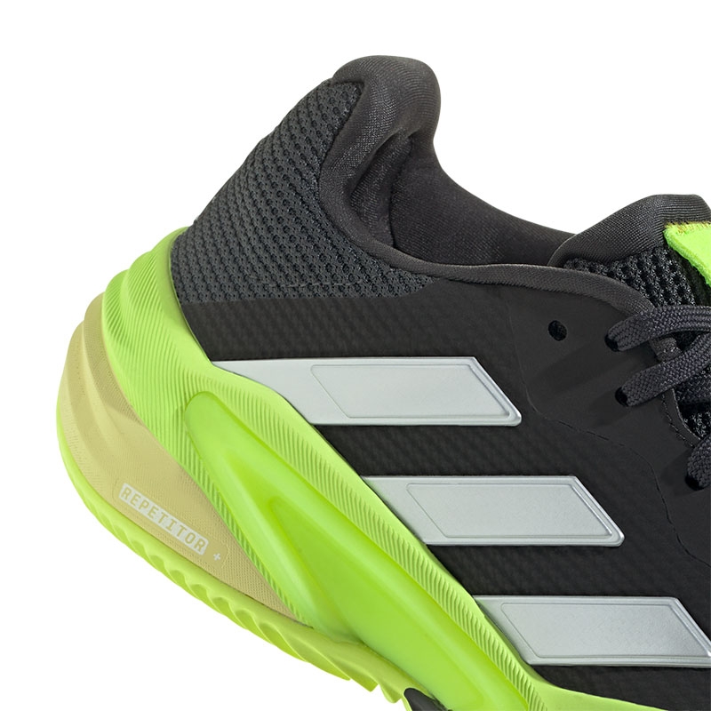 Adidas Barricade 13 Clay Men's Tennis Shoe Black/lucidlemon