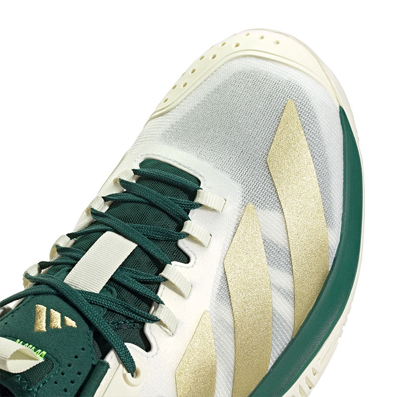 Adidas Adizero Cybersonic 2 Men's Tennis Shoe White/gold/green