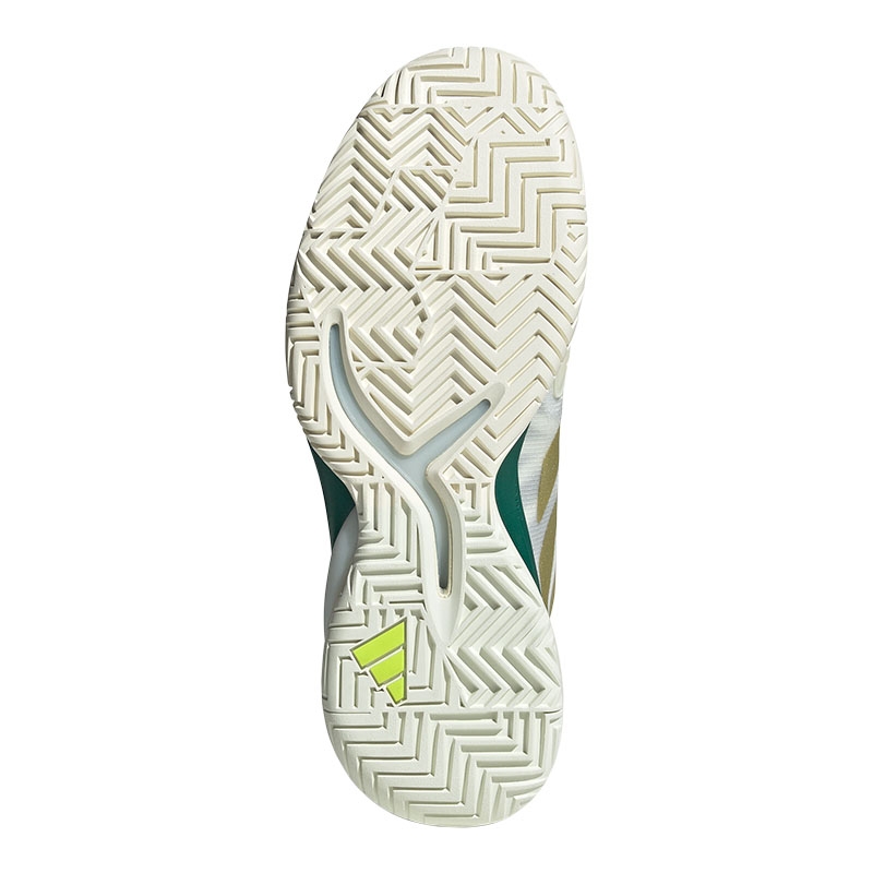 Adidas Adizero Cybersonic 2 Men's Tennis Shoe White/gold/green