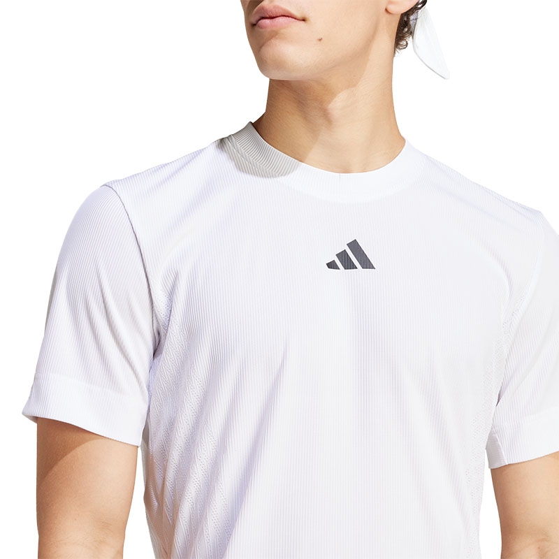 adidas Airchil Pro Men's Tennis Tee White