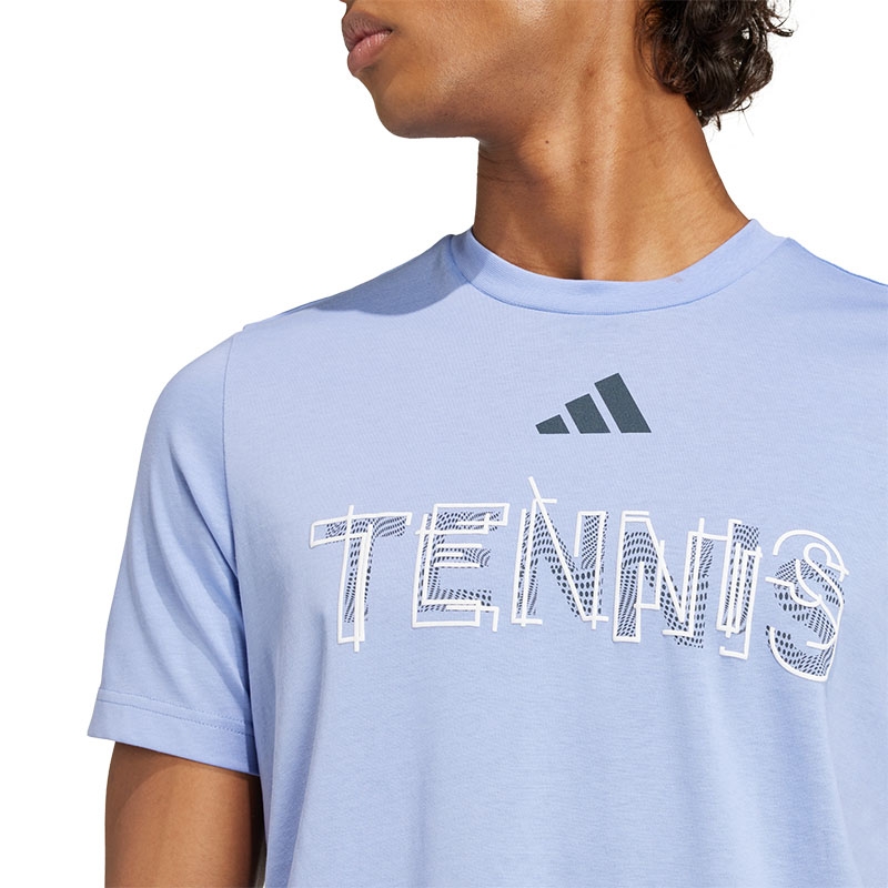 ★adidas★ tennis graphic tee JV8496 adidas Originals Graphic Tee Shirt - Green | Midwest Racquet