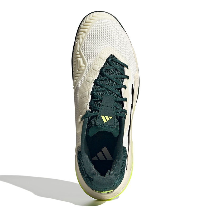 Adidas Barricade 13 Clay Men's Tennis Shoe Offwhite/green
