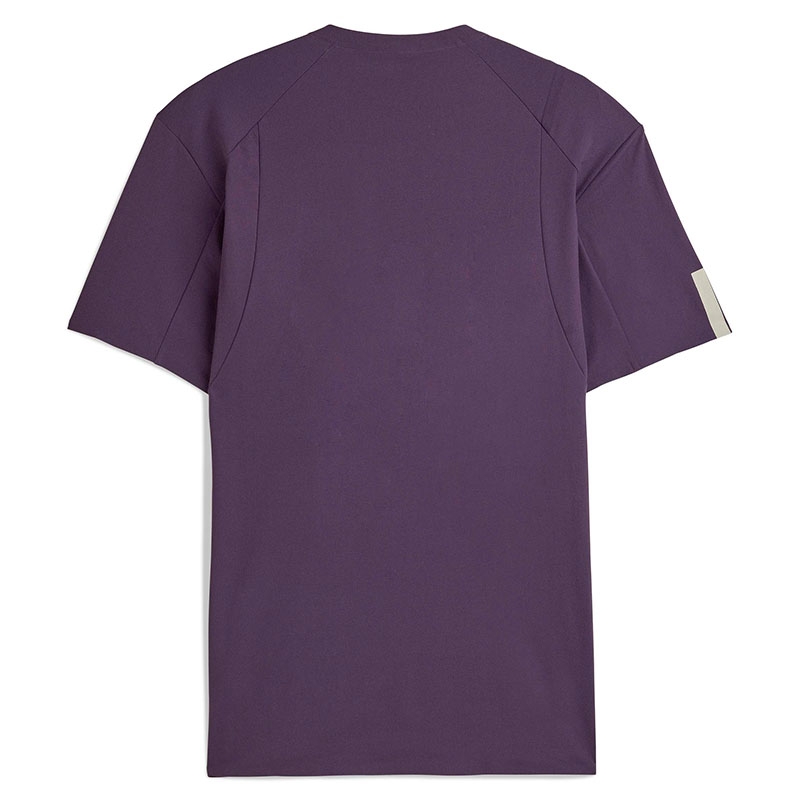 adidas Y-3 Zip Men's Tennis Tee Auroraplum