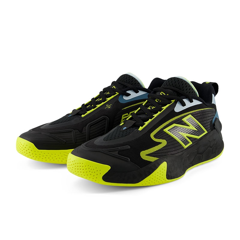 New Balance Fresh Foam X CT-Rally D Men's Tennis Shoe Black/firefly