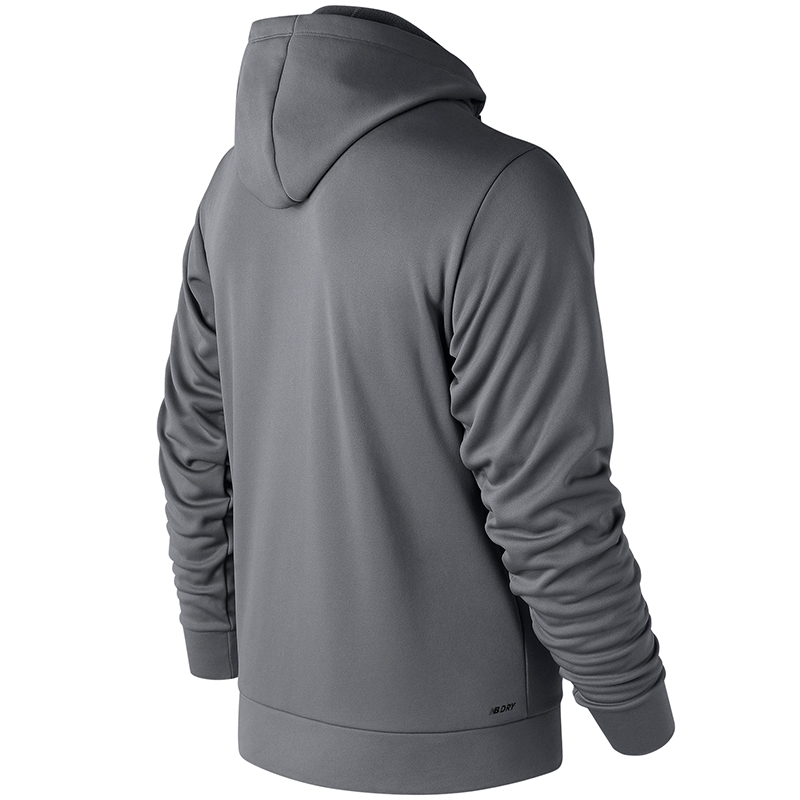 new balance core full zip poly hoodie