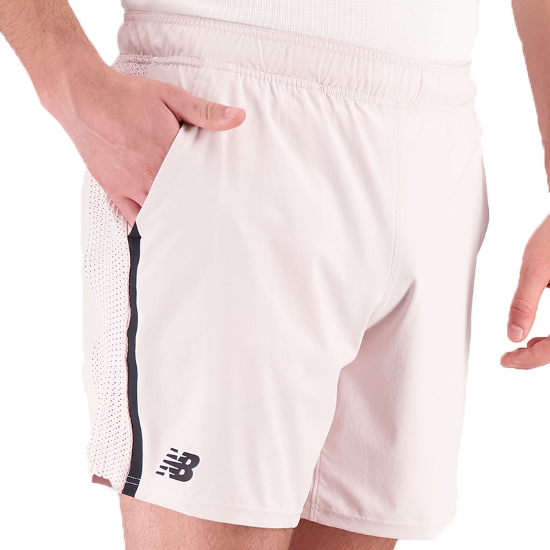 New Balance Novelty Tournament 7 Men's Tennis Short Stonepink
