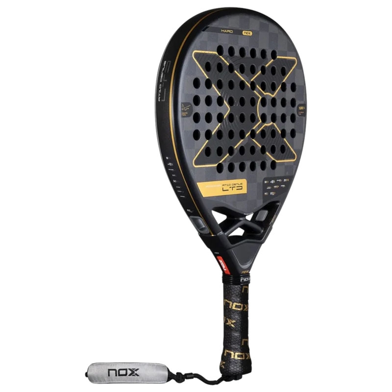 Nox Pack At10 Genius Limited Edition 2025 Padel Racquet Black