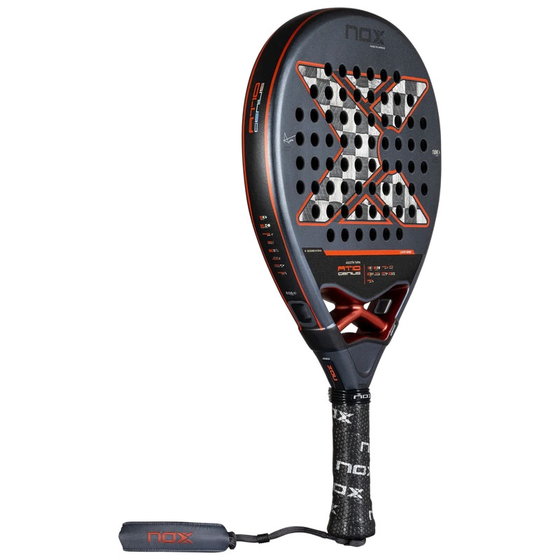 Nox AT10 Genius 18K By Agustin Tapia Padel Racquet Black