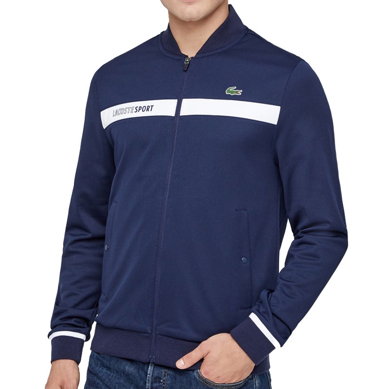 Lacoste Colorblock Men's Tennis Jacket Navy/white