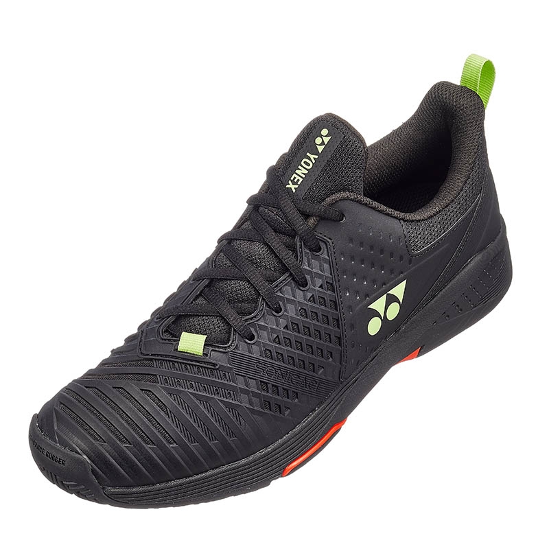 Yonex Sonicage 3 Men's Tennis Shoe Black/lime
