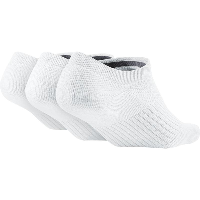 Nike 3 Pack No Show Women's Tennis Socks White/assorted