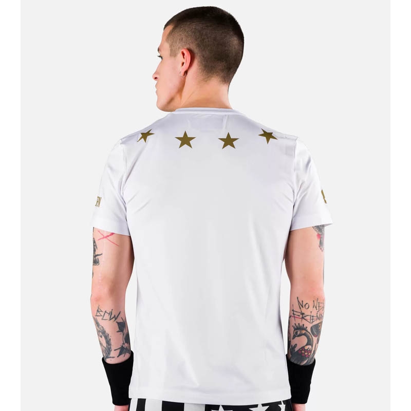 Hydrogen Star Tech Men's Tennis Tee White/gold