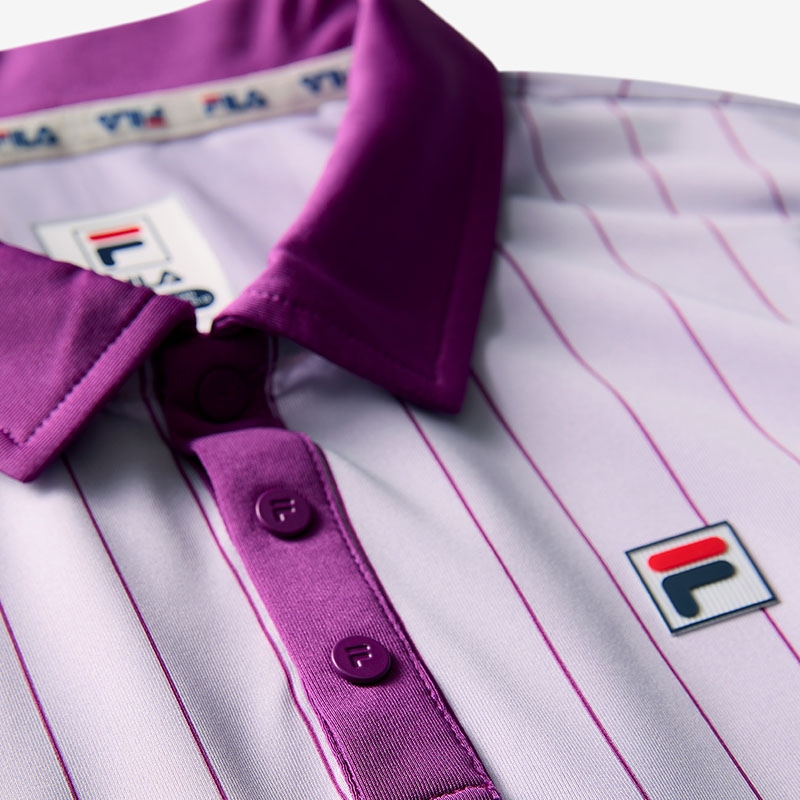 Fila Performance Iconic BB1 Girls' Tennis Polo Orchidpetal