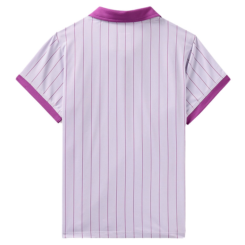 完売品　新品　BRIEFING WS BASIC POLO M パープル 3858-PurpleWhite-6-
