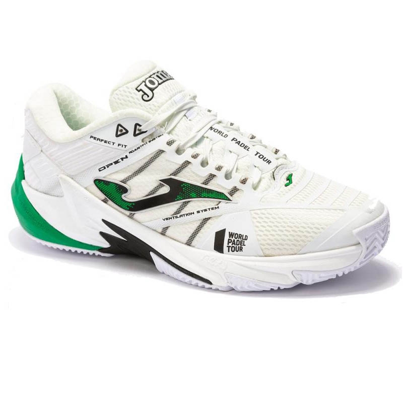 Joma Open Padel Shoe White/green