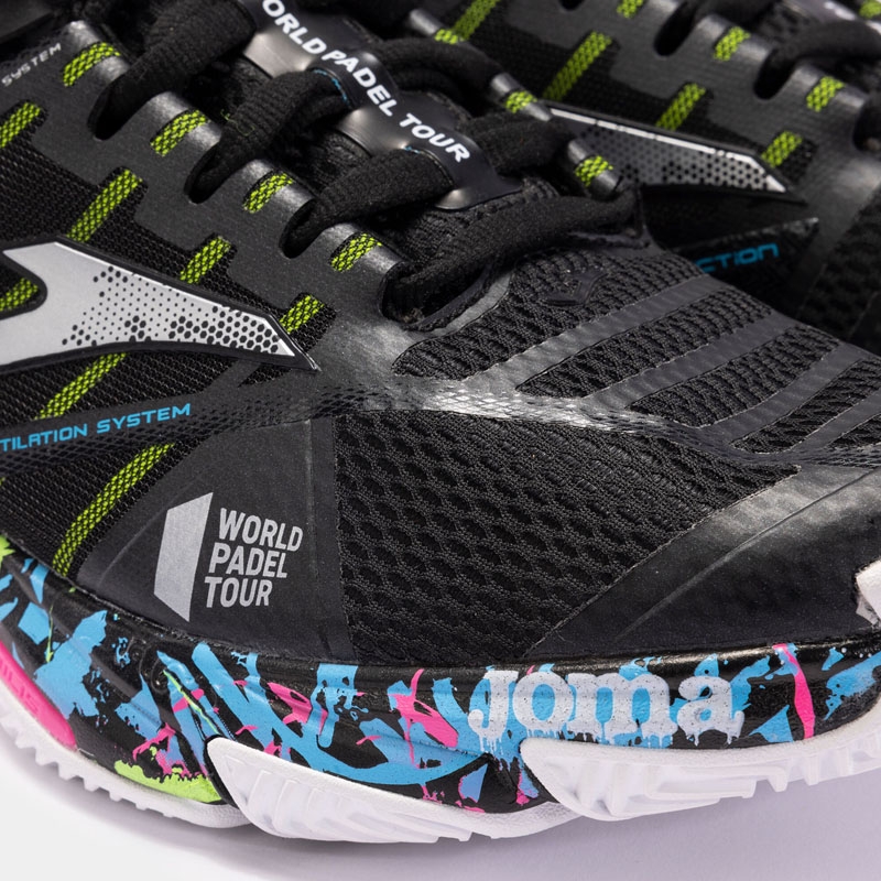 Joma Open 2024 Men's Padel Shoe Black