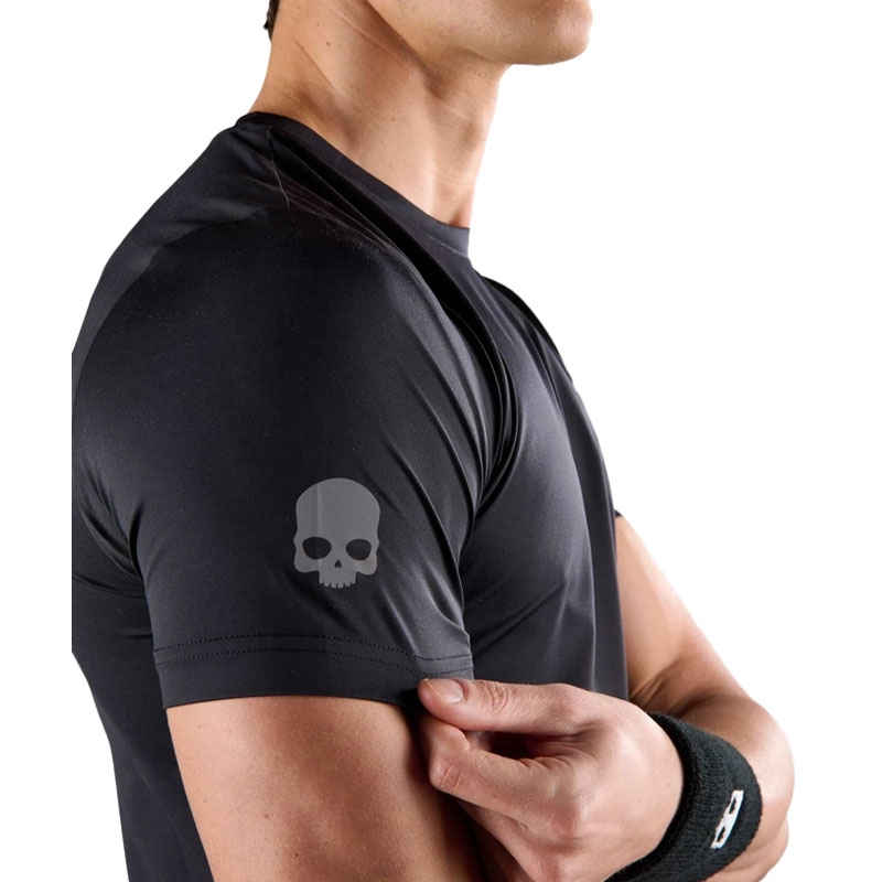 Hydrogen Basic Tech Men's Tennis Tee Black