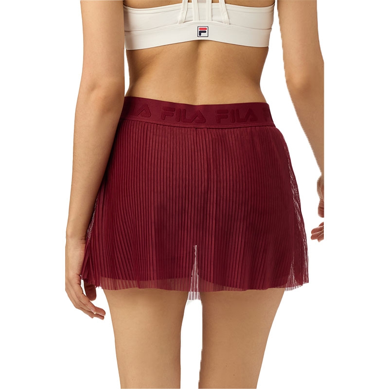 Fila Essential Illusion 13.5 Women's Tennis Skirt Cabernet Fila Essential Illusion 13.5 Women's Tennis Skirt Cabernet