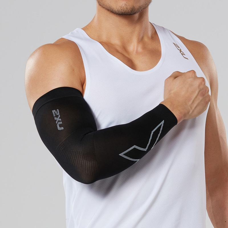 2XU Compression Arm Sleeve Black/black